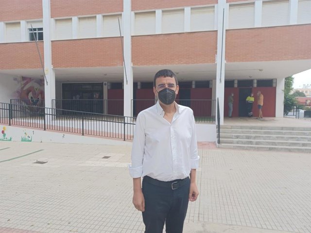 El portavoz de la Comisión de Presidencia del Grupo Parlamentario Socialista y diputado por Huelva, Mario Jiménez.