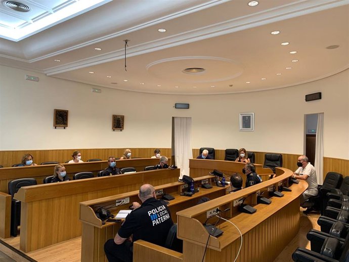 Junta Local de Seguridad Extraordinaria en Paterna (Valencia)