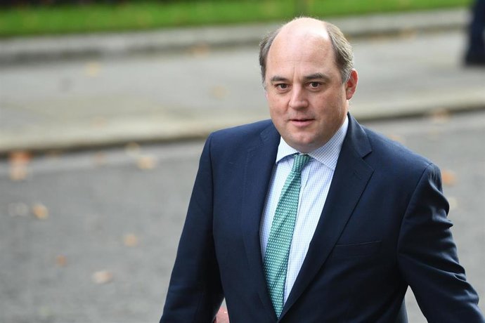 Archivo - El ministro de Defensa de Reino Unido, Ben Wallace