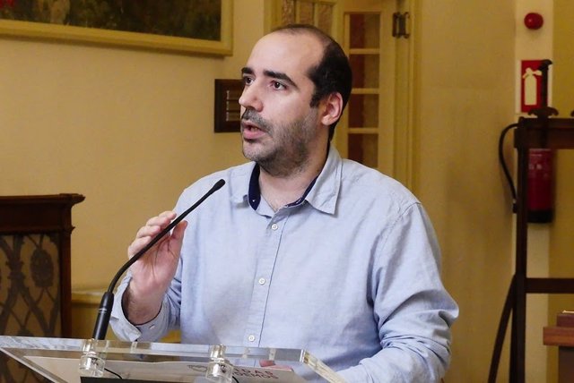 El secretario general y portavoz de Podemos en el Parlament de Baleares, Alejandro López