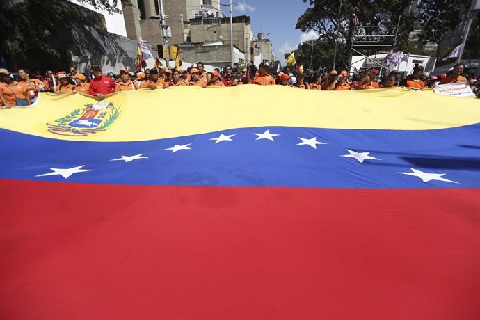 Archivo - Movilización de partidarios del Gobierno de Venezuela (imagen de archivo).