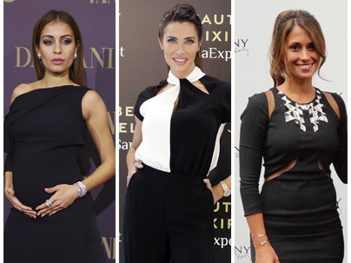 Archivo - HIBA ABOUK, PILAR RUBIO Y ANTONELLA ROCUZZO