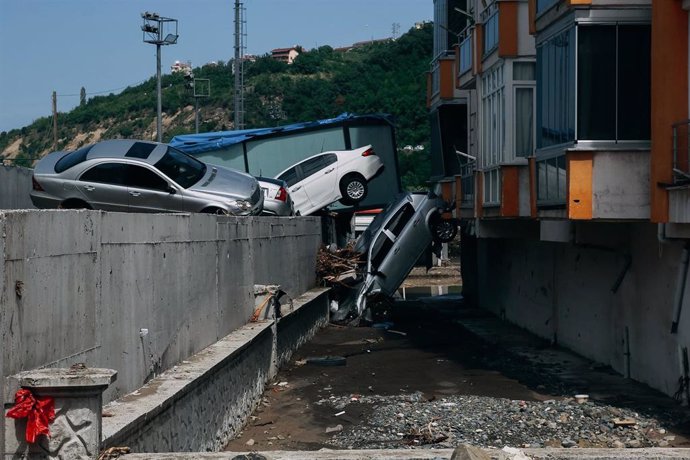 Daños causados por las inundaciones en Turquía