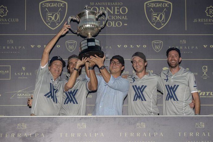 Fotografía de Ayala Polo Team, el ganador Copa Plata Terralpa en el 50 Torneo Int Polo Sotogrande