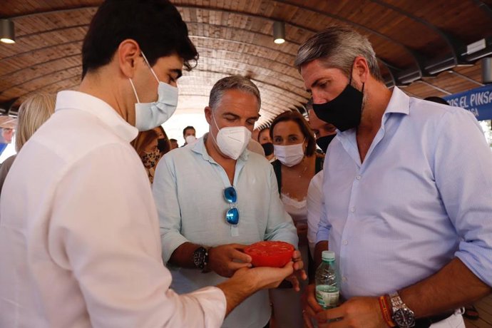 El consejero de la Presidencia, Administración Pública e Interior, Elías Bendodo