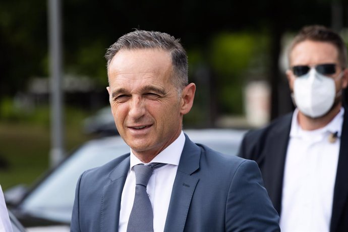 13 August 2021, Baden-Wuerttemberg, Denzlingen: German Foreign Minister Heiko Maas comments on the Federal Government's further course of action with regard to the German Embassy in Kabul. As a consequence of the advance of the radical Islamist Taliban 