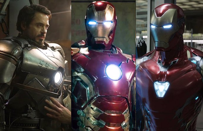 Archivo - Armaduras de Iron Man en el Universo Cinematográfico Marvel
