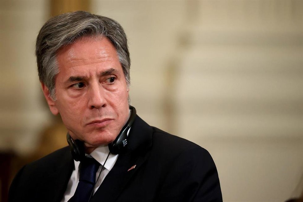 Archivo - Antony Blinken, secretario de Estado de Estados Unidos