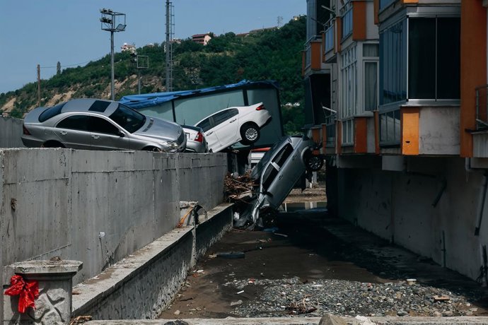 Danys causats per les inundacions a Turquia