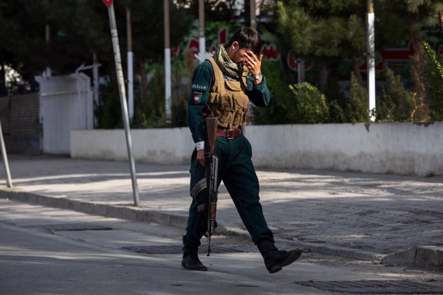 Policía en Kabul