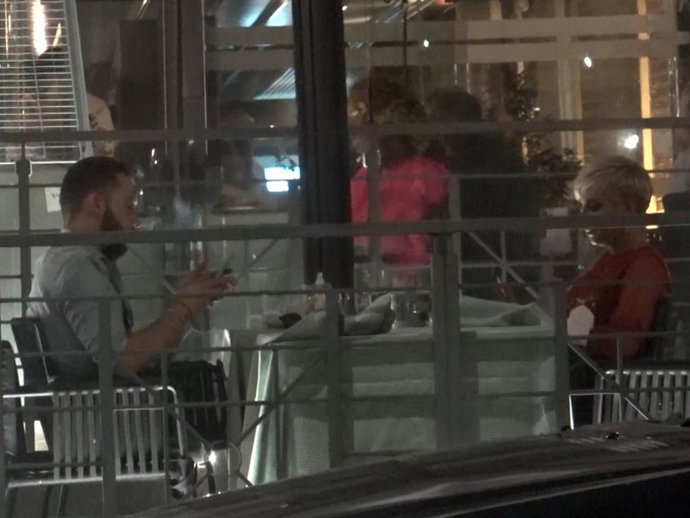 José Antonio Avilés y Ana María Aldón, de cena a las afueras  de la capital