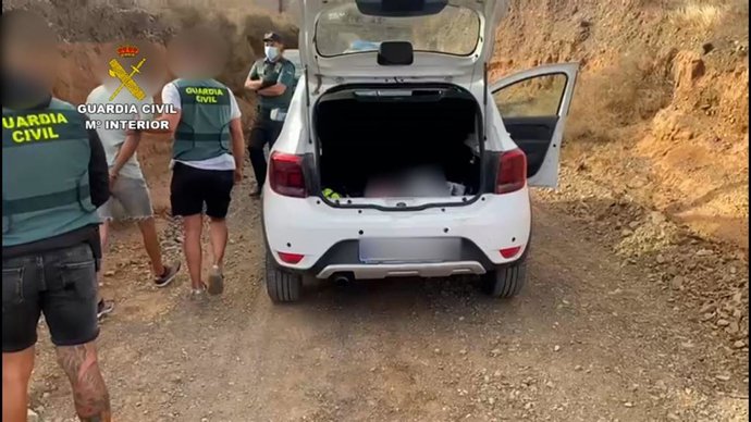 Actuación de la Guardia Civil en Fuerteventura