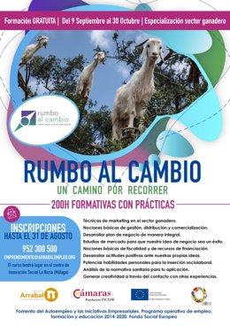 Arrabal-AID fomenta en una nueva edición de 'Rumbo al Cambio' el emprendimiento en el sector caprino