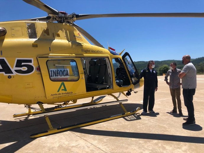 Visita al Cedefo de Galaroza (Huelva).
