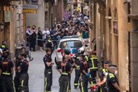 El incidente junto a La Rambla se debió a unos fuegos artificiales cerca del hotel desalojado