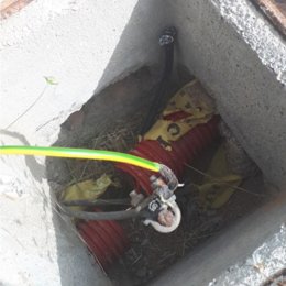 El Consell de Ibiza denuncia el robo de cableado eléctrico del alumbrado público en carreteras insulares