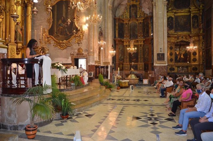 Presentación del 'cadirat' gótico de la iglesia de Porreres
