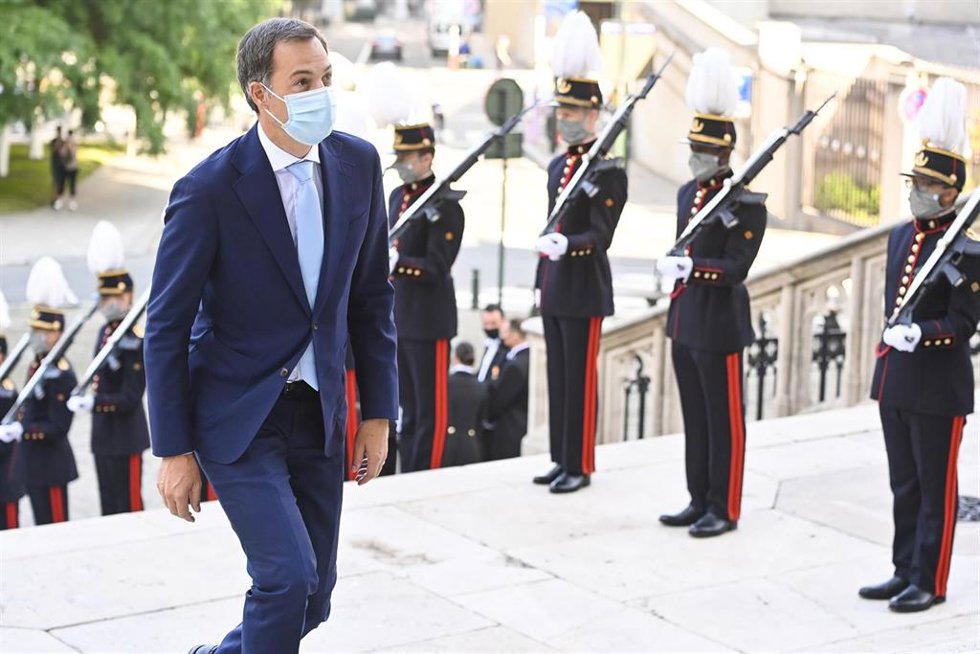 El primer ministro belga, Alexander de Croo.