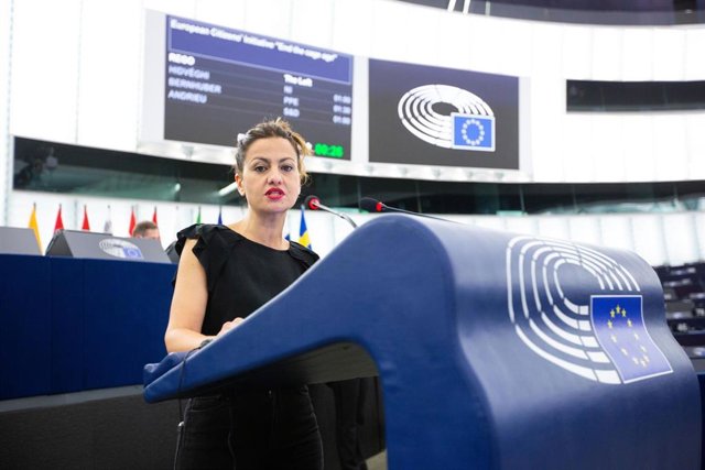 Archivo - La eurodiputada Sira Rego, portavoz de la dirección de IU