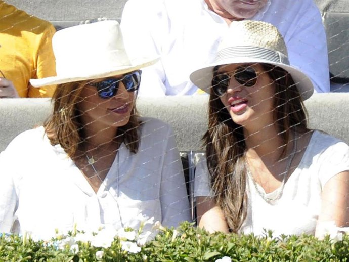 Archivo - ALEJANDRO SANZ Y RAQUEL PERERA VIBRAN CON LA VICTORIA DE SU AMIGO RAFA NADAL    FAMOSOS VEN EL TENIS EN MADRID