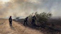 Incendios.- Ayuso felicita a los equipos de extinción y emergencias que trabajan en los incendio de Batres y Ávila
