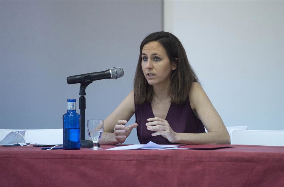 La ministra de Derechos Sociales y Agenda 2030, Ione Belarra