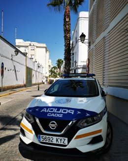 Patrulla de la Policía Local de Cádiz.