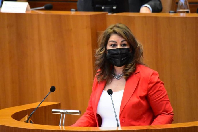 La procuradora de Cs Marta Sanz anuncia una PNL para exigir al gobierno más medios para las FCSE.