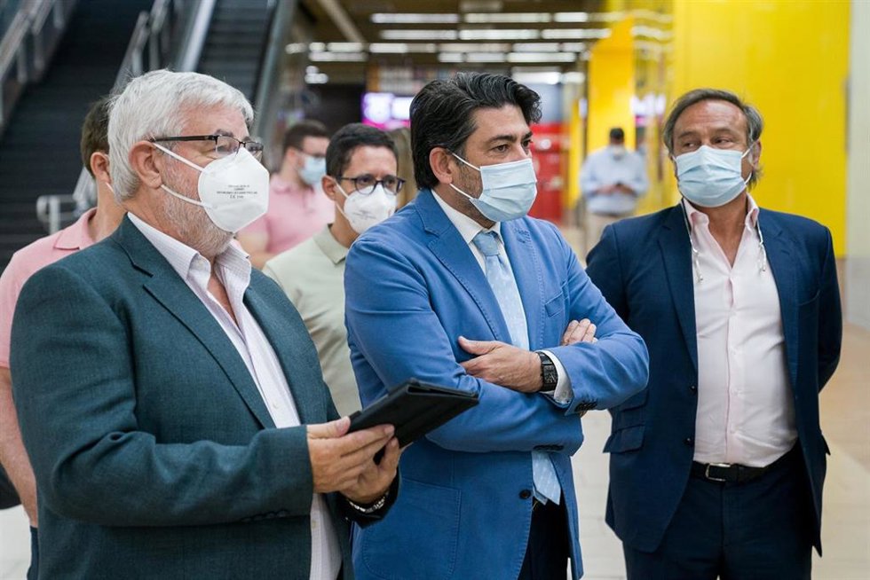 David Peréz en el intercambiador de autobuses de Moncloa