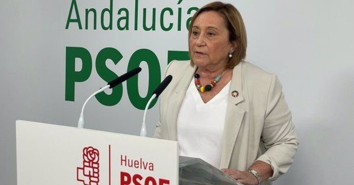 La coordinadora general del PSOE de Huelva y portavoz de Pesca en la Comisión de Agricultura, Pesca y Alimentación del Congreso, María Luisa Faneca.