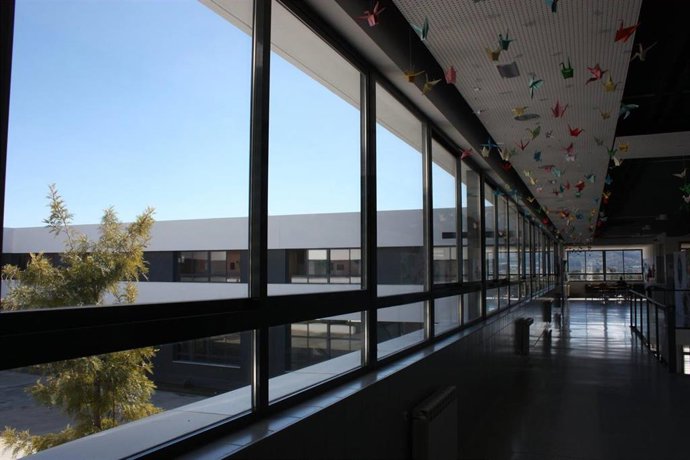 Interior del instituto Cartima de Cártama que será ampliado por la Junta de Andalucía