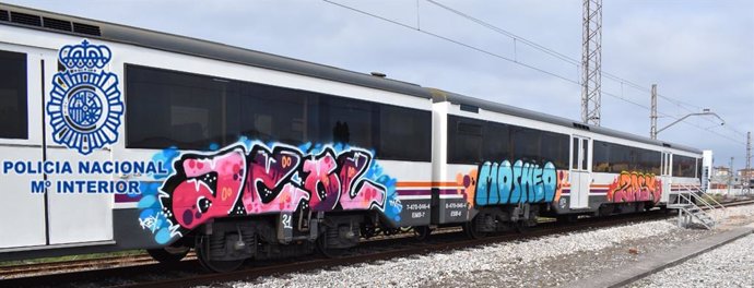 Pintadas en trenes