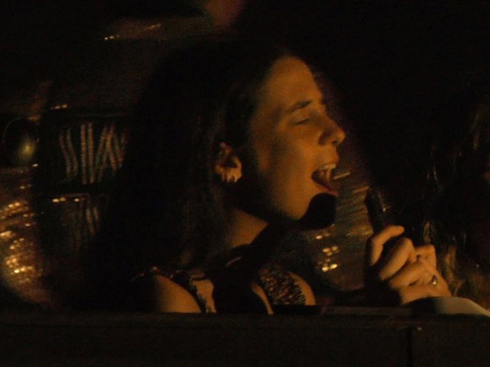 Victoria Federica es una gran fan de Pablo López y se lo pasó en grande durante el concierto