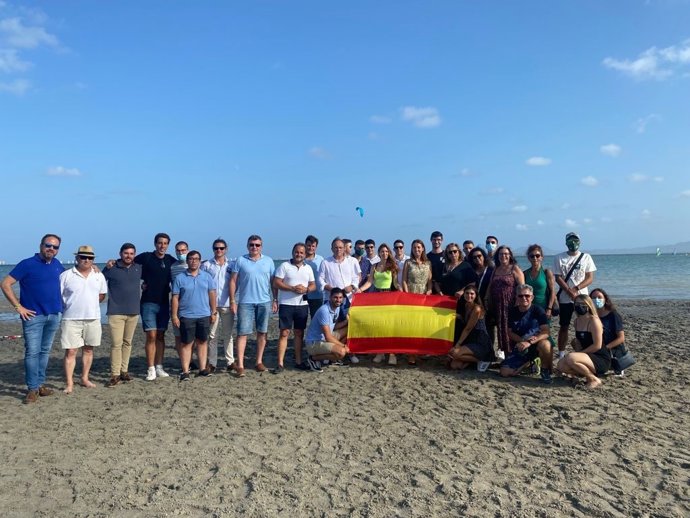 Jóvenes de toda España reivindican las propuestas de VOX para el Mar Menor