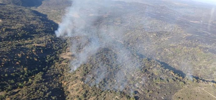 Incendio de San Felices de Gallegos.