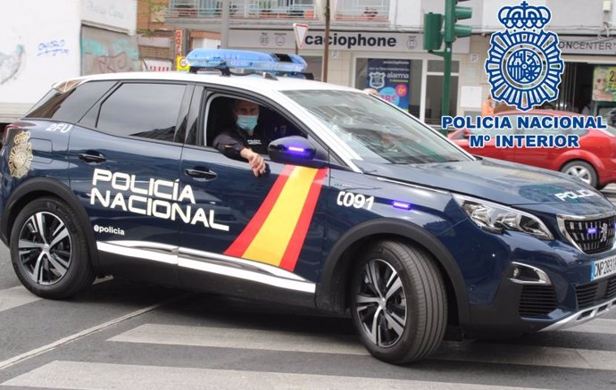 Coche patrulla de la Guardia Civil