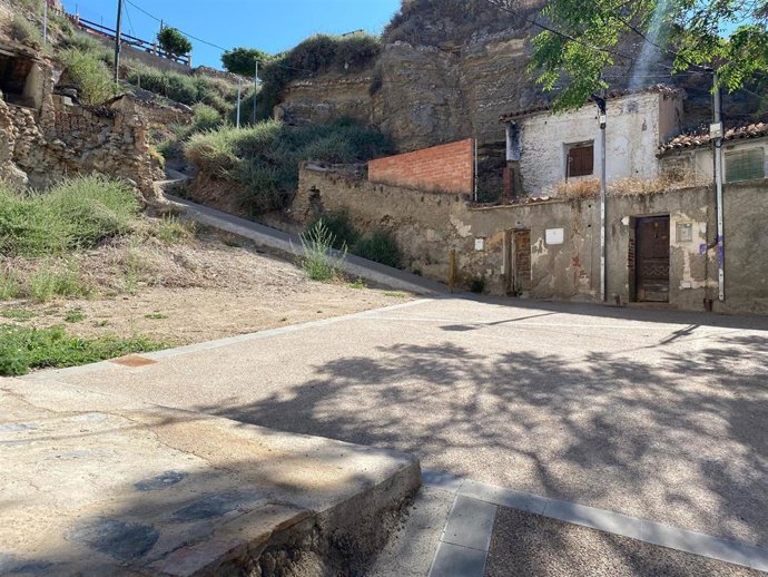 El Castillo Mayor de Ayud de Calatayud cuenta con un nuevo acceso peatonal renovado por la calle Morería.