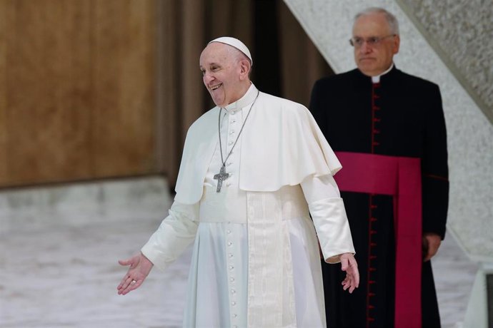 El Papa en una de las audiencias generales de este mes de agosto