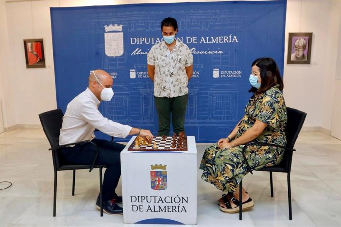 Presentación del I Open Internacional de Ajedrez 'Diputación de Almería'.