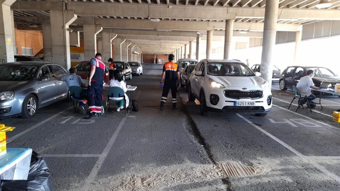 Jornada de vacunación contra la Covid-19, en una imagen de archivo.