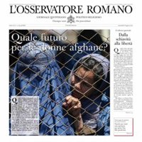 El periódico del Vaticano lleva a la portada a las mujeres afganas
