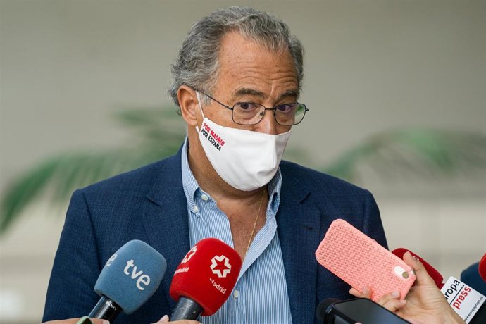 El consejero de Educación, Universidades y Ciencia y portavoz del Gobierno de la Comunidad de Madrid, Enrique Ossorio.