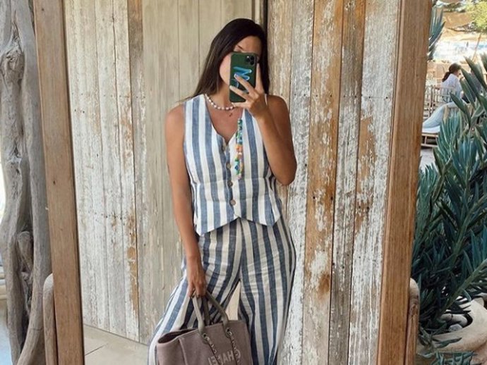 Laura Matamoros es toda una experta en el arte del selfie