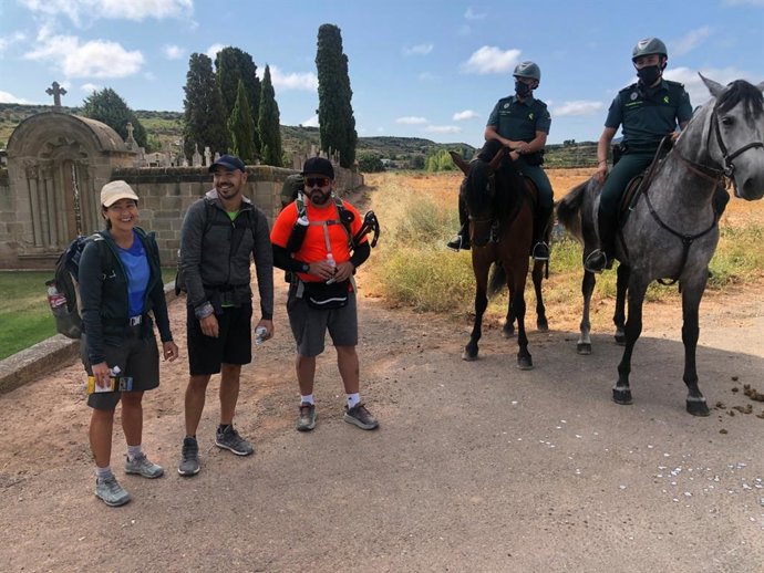 La Guardia Civil en La Rioja garantiza la seguridad en el Camino de Santiago a su paso por esta Comunidad Autónoma
