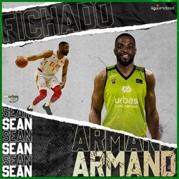 El escolta estadounidense Sean Armand, nuevo refuerzo del Urbas Fuenlabrada para la Liga Endesa 2021/22