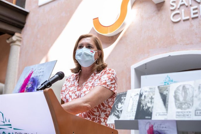 La consejera de Educación, Cultura y Deportes, Rosa Ana Rodríguez, asiste a la presentación de la XXIII edición del Festival Celestina-La España de Rojas, en el Centro Cultural San Clemente.