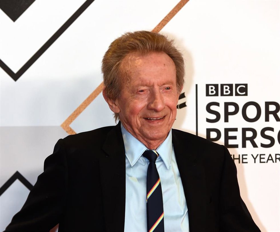 El exjugador escocés Denis Law, en la entrega de premios 'BBC Sports Personality of the Year Award' en The P&J Live