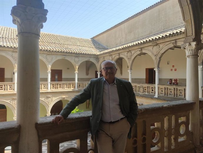 El catedrático en Comercialización e Investigación de Mercados por la Universidad de Jaén, Manuel Parras, en los cursos de la UNIA en Baeza.