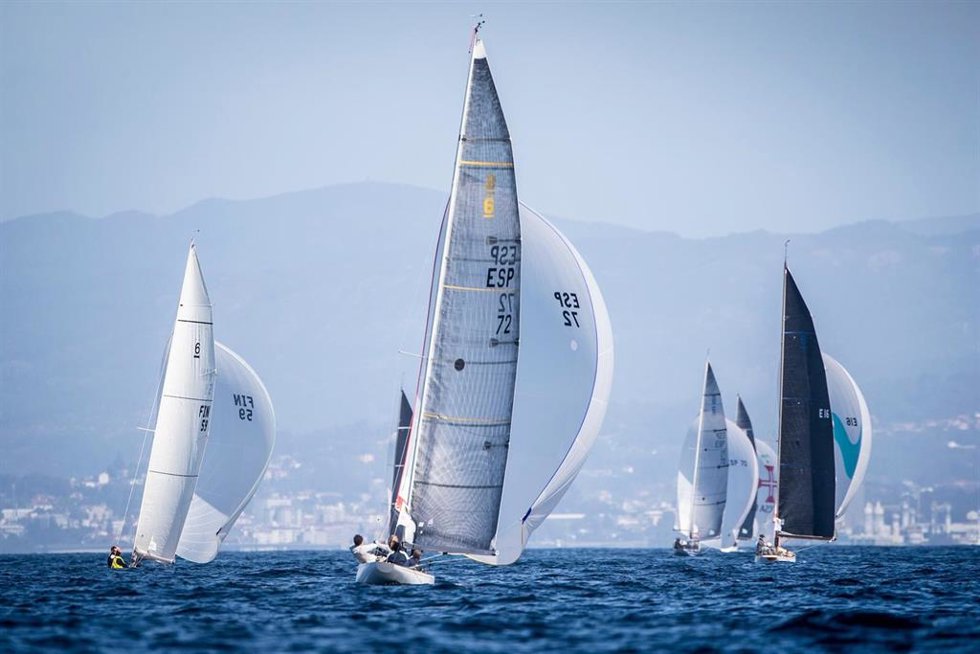 Archivo -  Maria Muina I Sailingshots.Es, 28/09/2019 - Vigo (Pontevedra) - Regata Rey Juan Carlos - El Corte Inglés Máster 2019, Sanxenxo 2019 - Presentación Sede El Corte Inglés De Vigo.