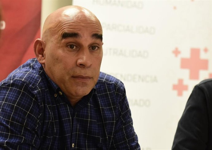 El delegado de Cruz Roja Navarra, Antonio Carabante